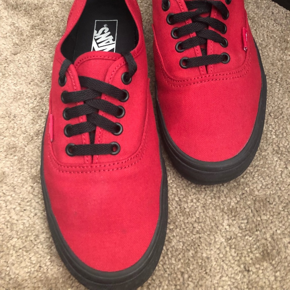 Men’s Red Vans